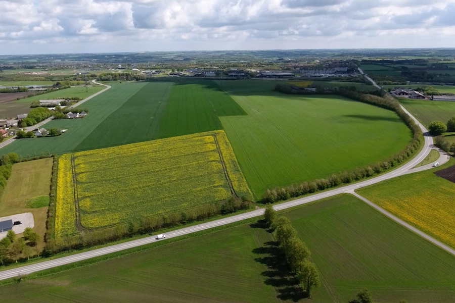 Dronefoto Sørup